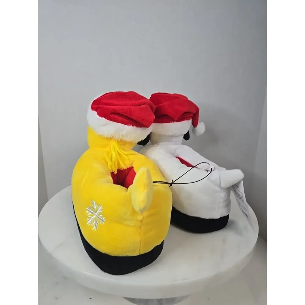 Adult Peanuts Snoopy Woodstock Slippers Men Size 9-10